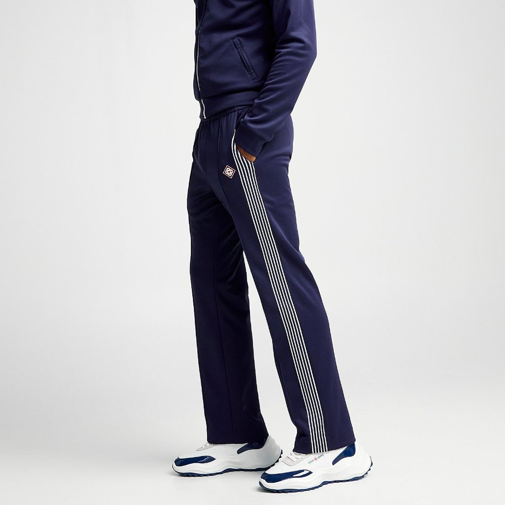 BNWT SS24 CASABLANCA STRIPED TRACK PANTS M